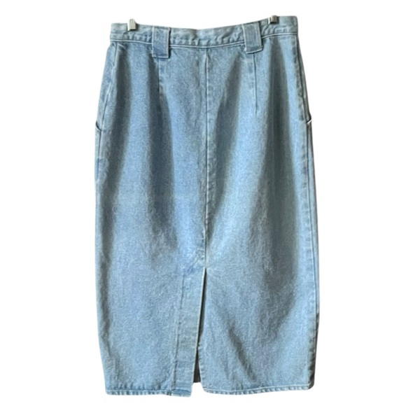 Vintage American Profile Denim Jean Skirt.USA. Size 14 - Picture 2 of 4